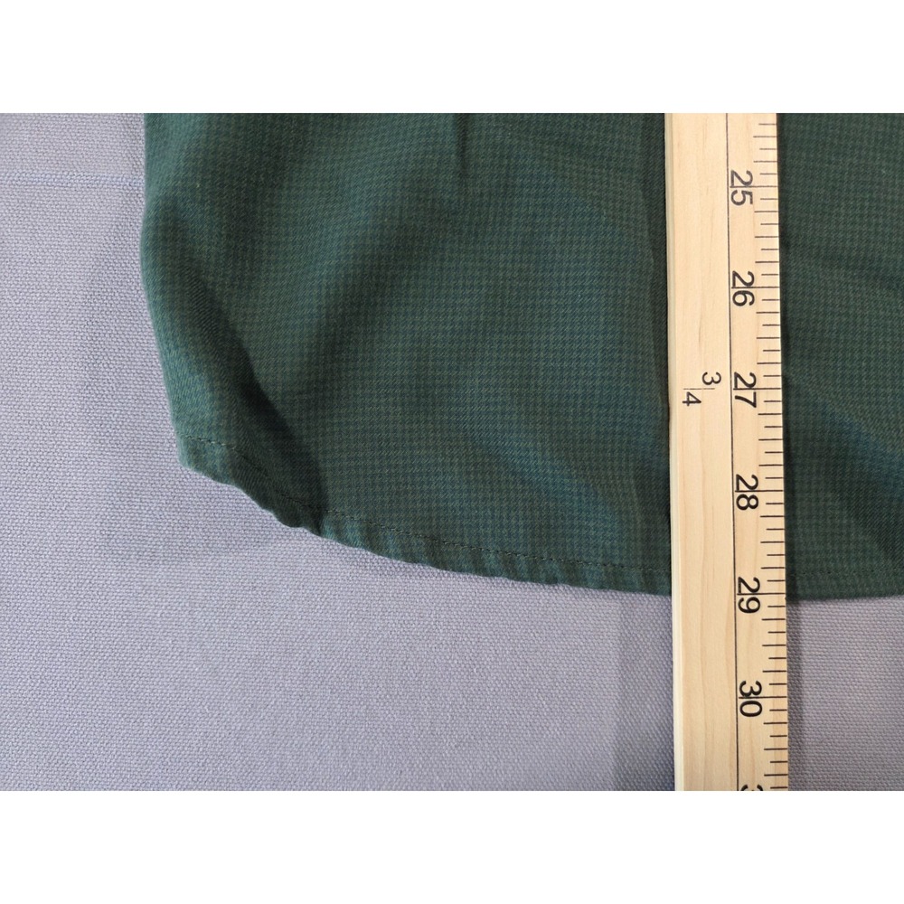 5.11 Tactical Shirt Mens Medium Green Checkered Soft Cotton Utility Casual - Picture 5 of 7